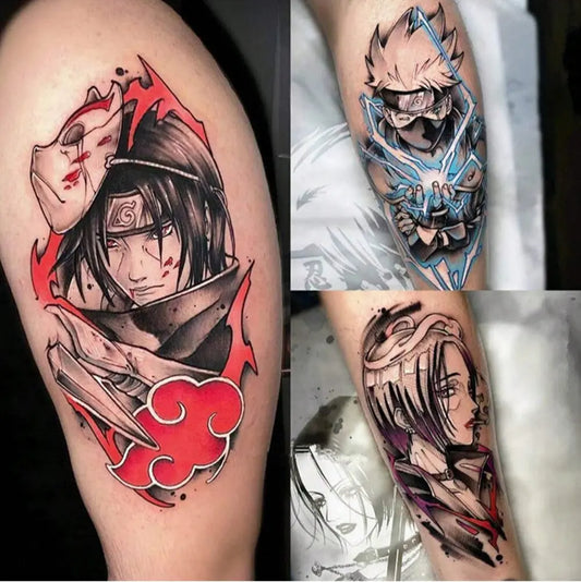 Tatuajes Naruto 20pcs Temporales