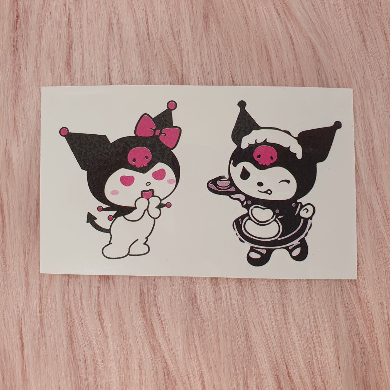 Tatuajes Temporales Kuromi Shein