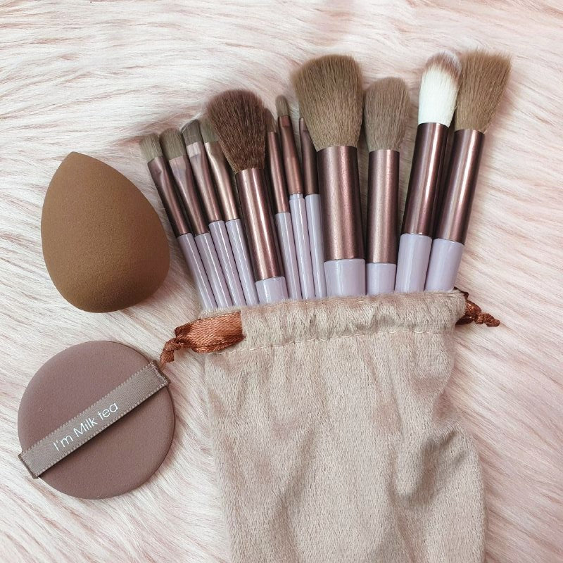 Set 12 brochas y esponjas Shein