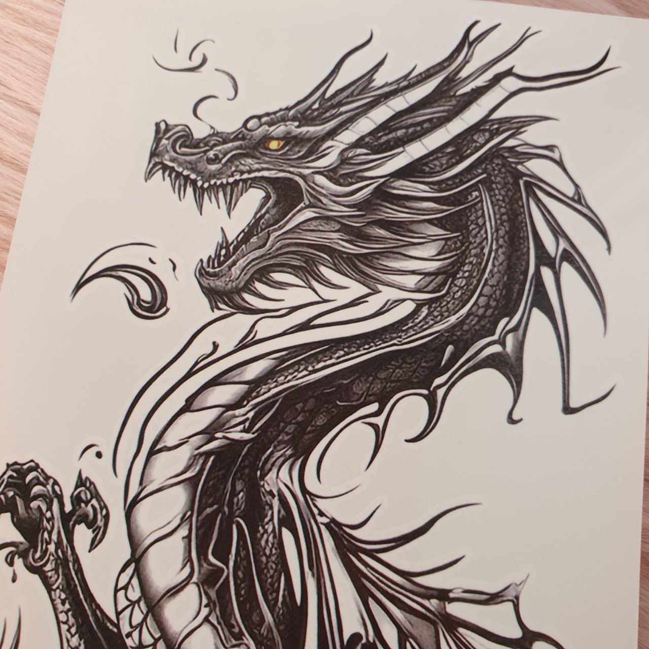 Tatuajes Temporales Criaturas Ancestrales Shein