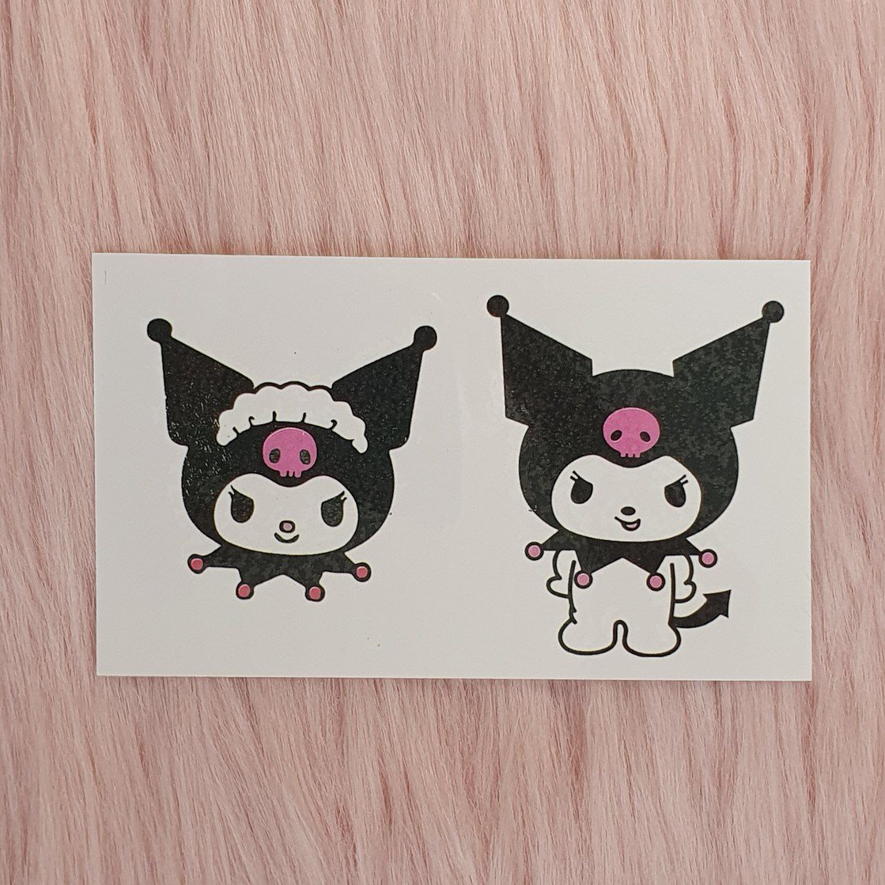 Tatuajes Temporales Kuromi Shein