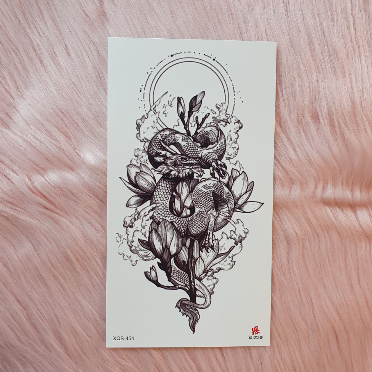 Tatuajes Temporales Dragones SHEIN