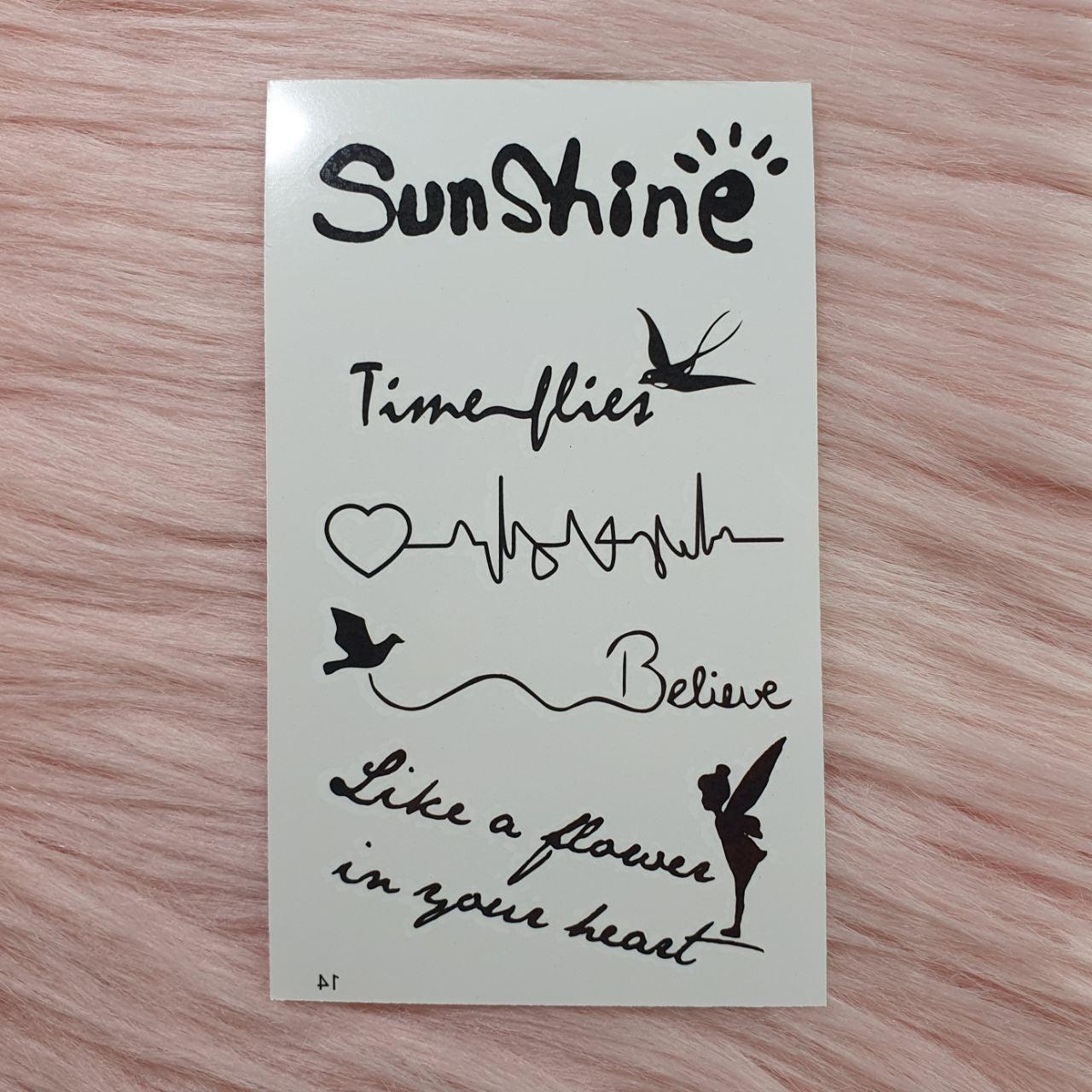Tatuajes Temporales de Flores y más Shein