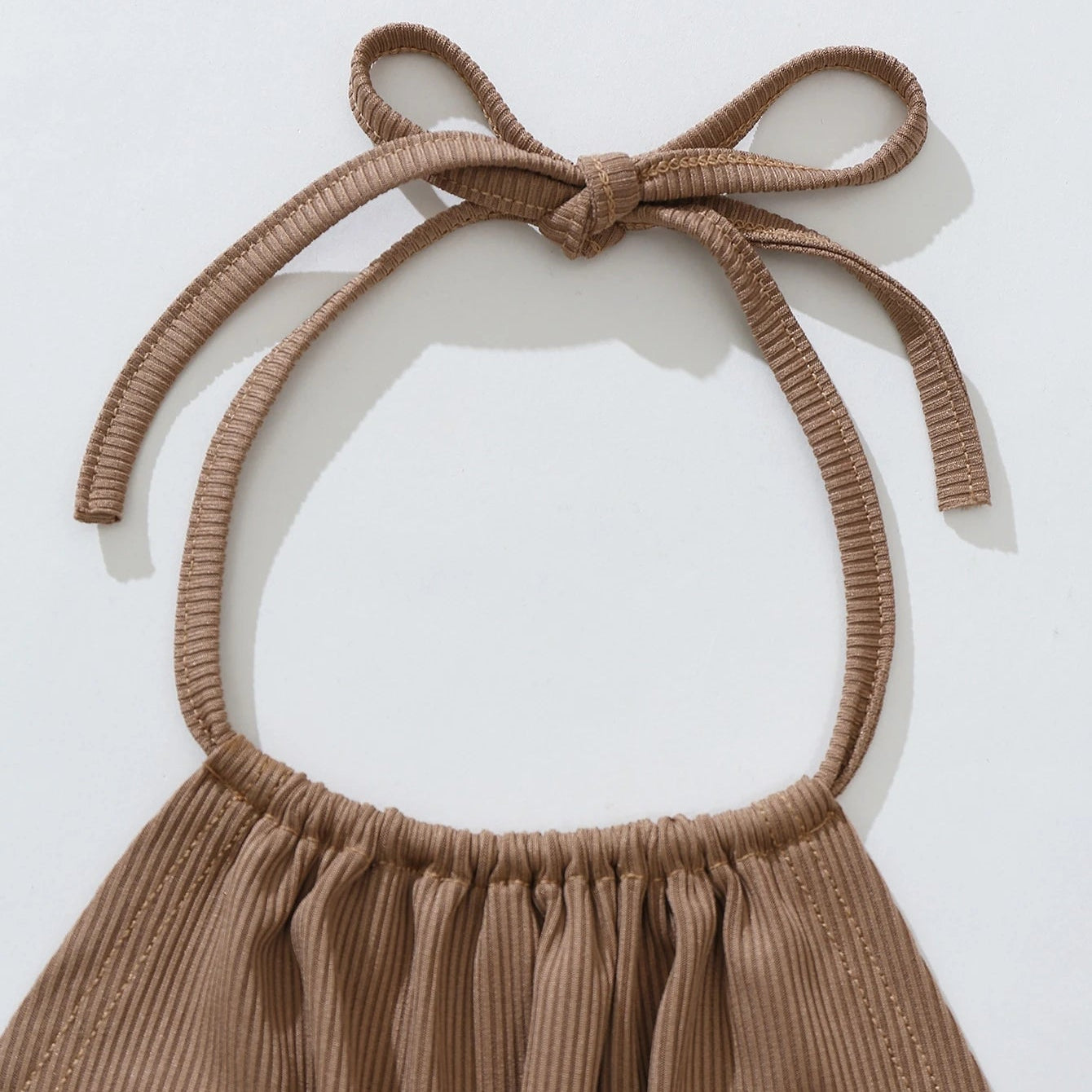 Top Halter Crop con Cordón INAWLY – Estilo Casual y Sexy