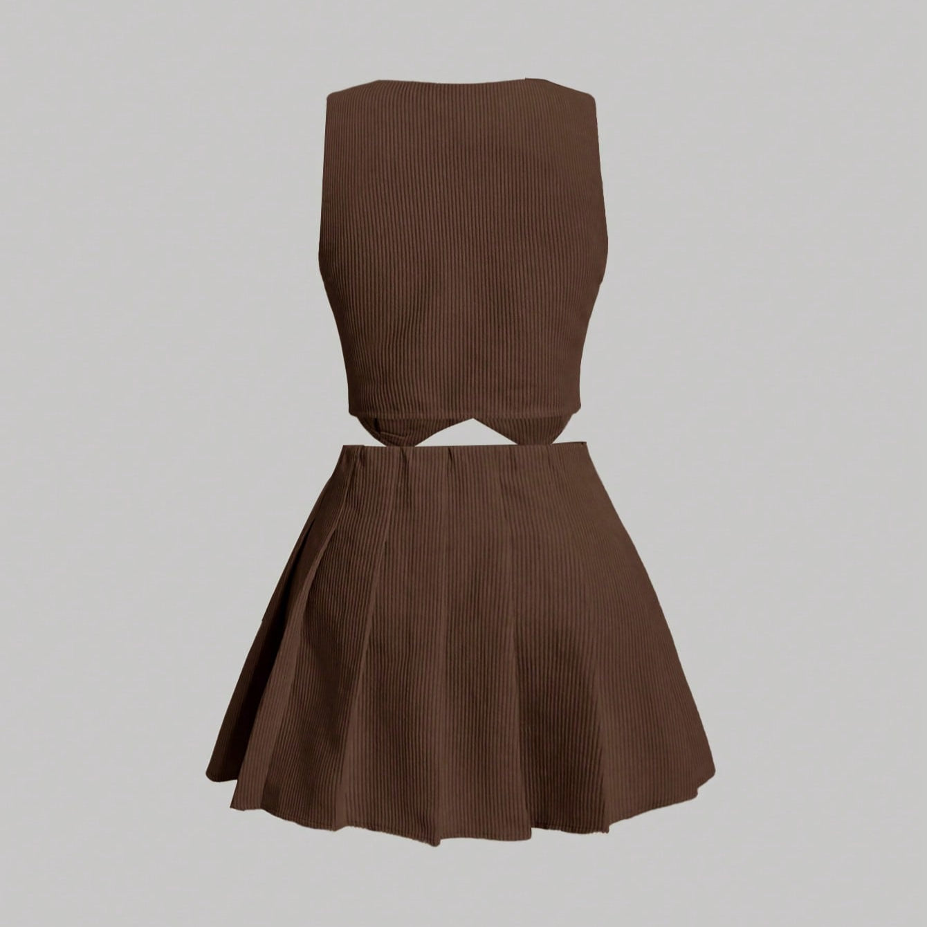 Traje de mujer sin mangas de SHEIN MOD