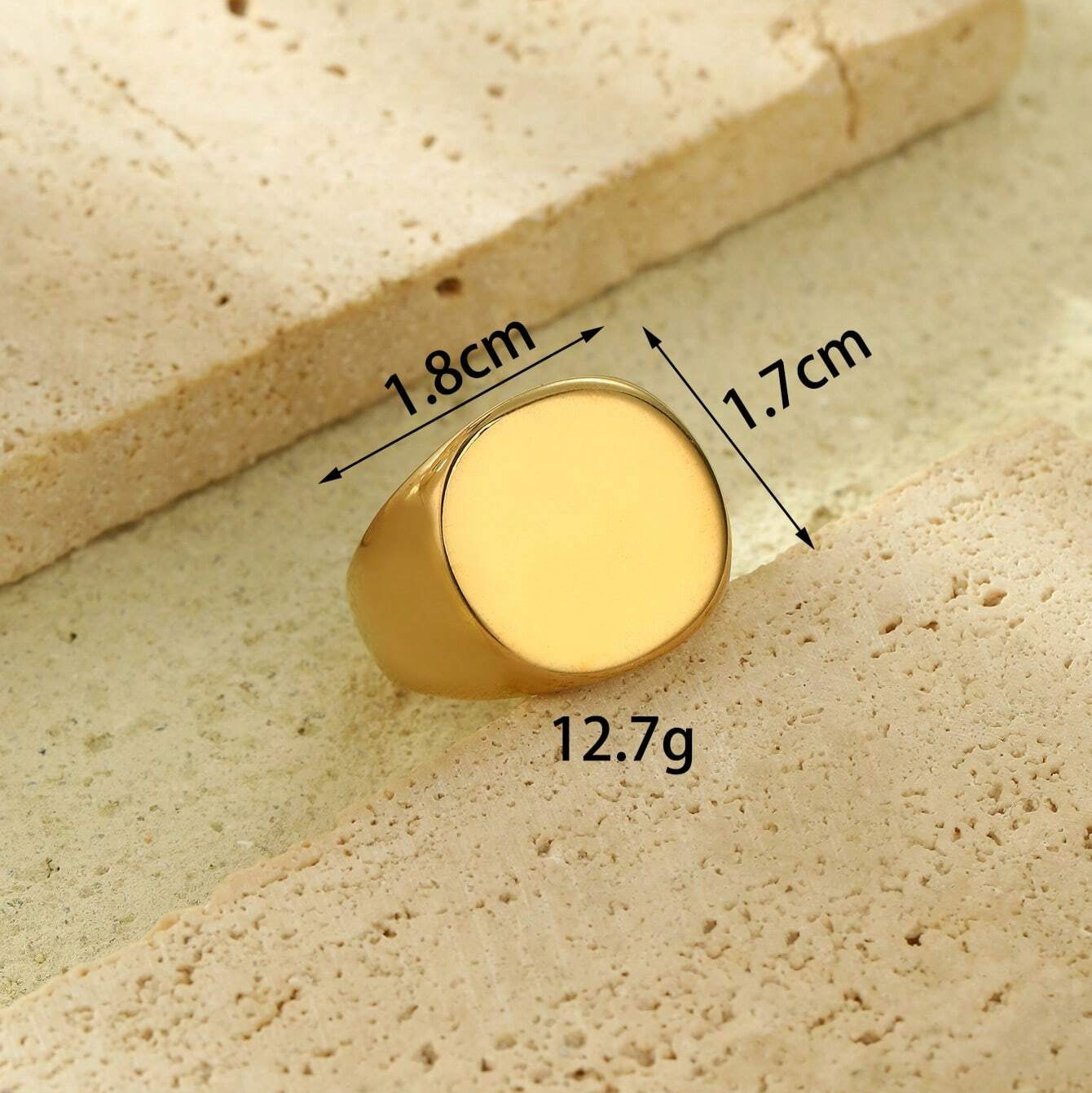 Anillo de Acero Inoxidable para Mujer