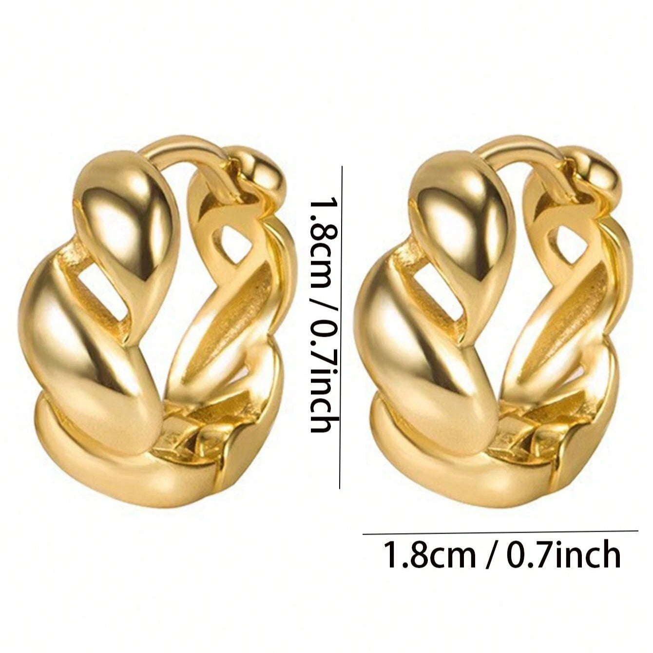 Pendientes de moda y elegancia