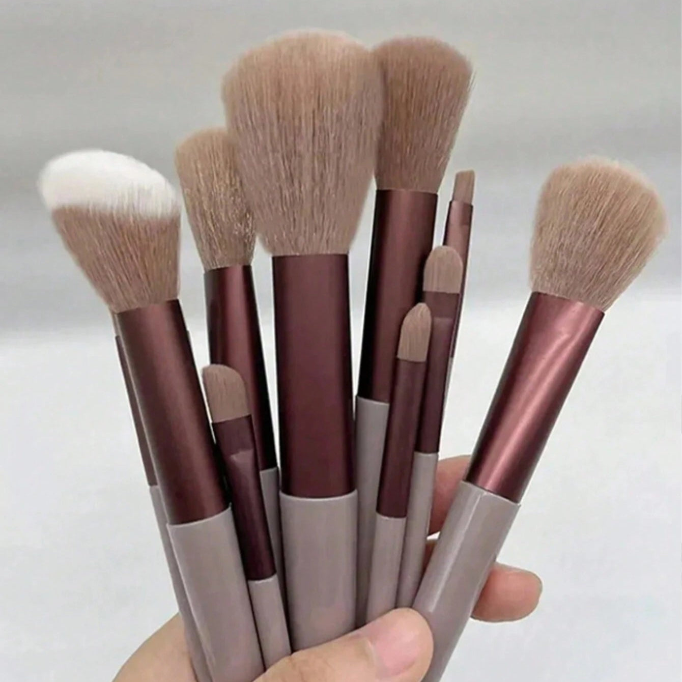 Juego de 15 brochas de maquillaje