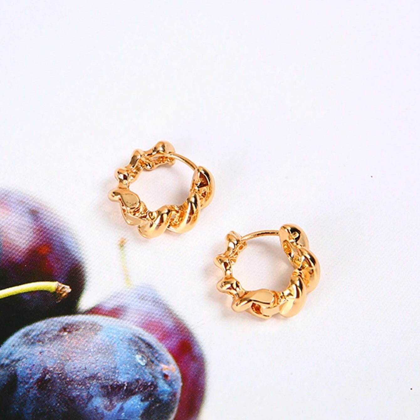 Pendientes de moda y elegancia