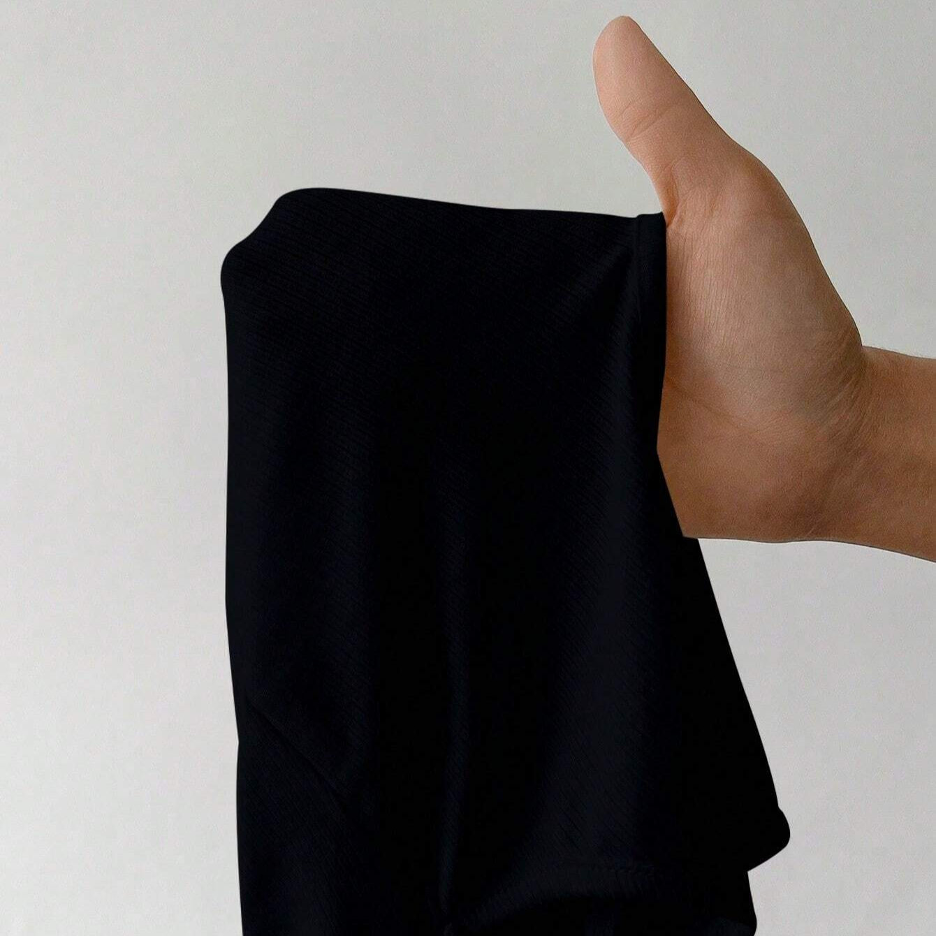 Mujer Simple Traje de Baño de Hombro Ancho de Color Sólido