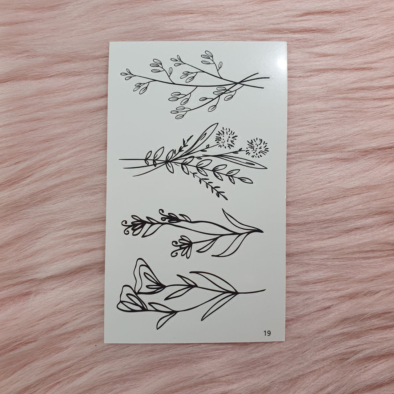 Tatuajes Temporales de Flores y más Shein