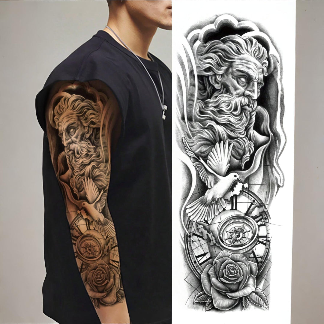 Tatuaje Temporal Brazo Crono Shein