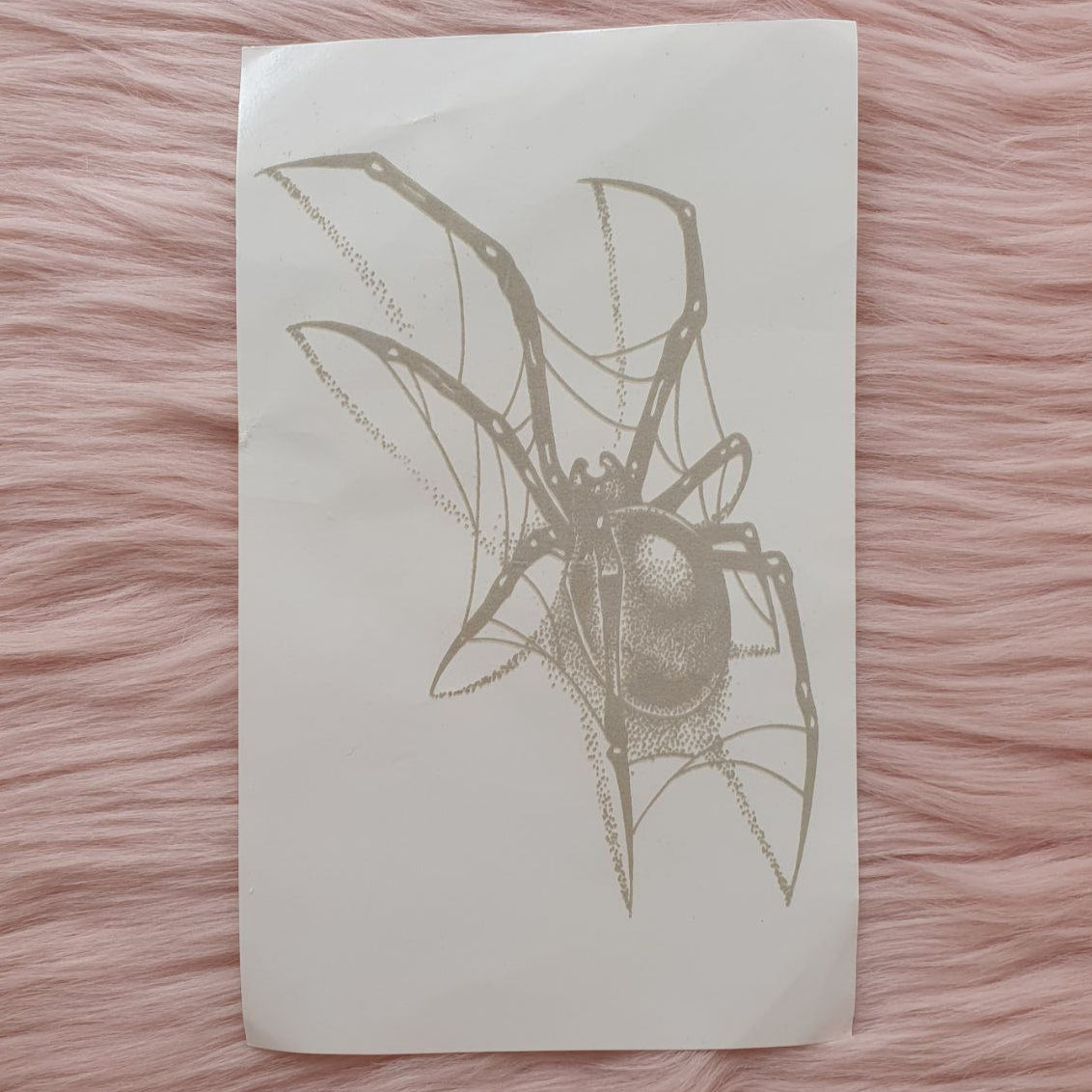 🔝 Tatuaje Temporal de Araña XM&XP Tattoos