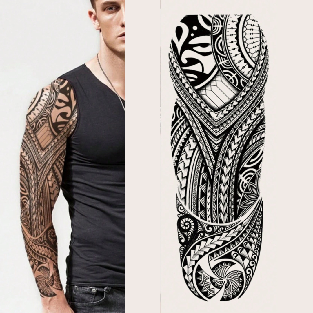 Tatuaje Temporal Brazo Tribal STARTTOOS
