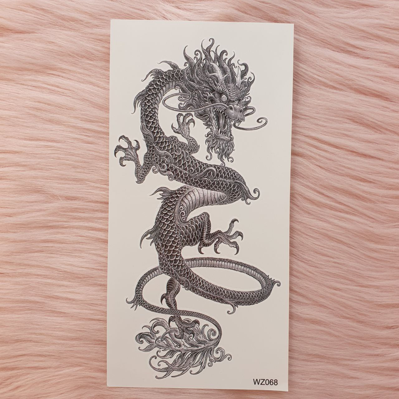 Tatuajes Temporales Criaturas Ancestrales Shein