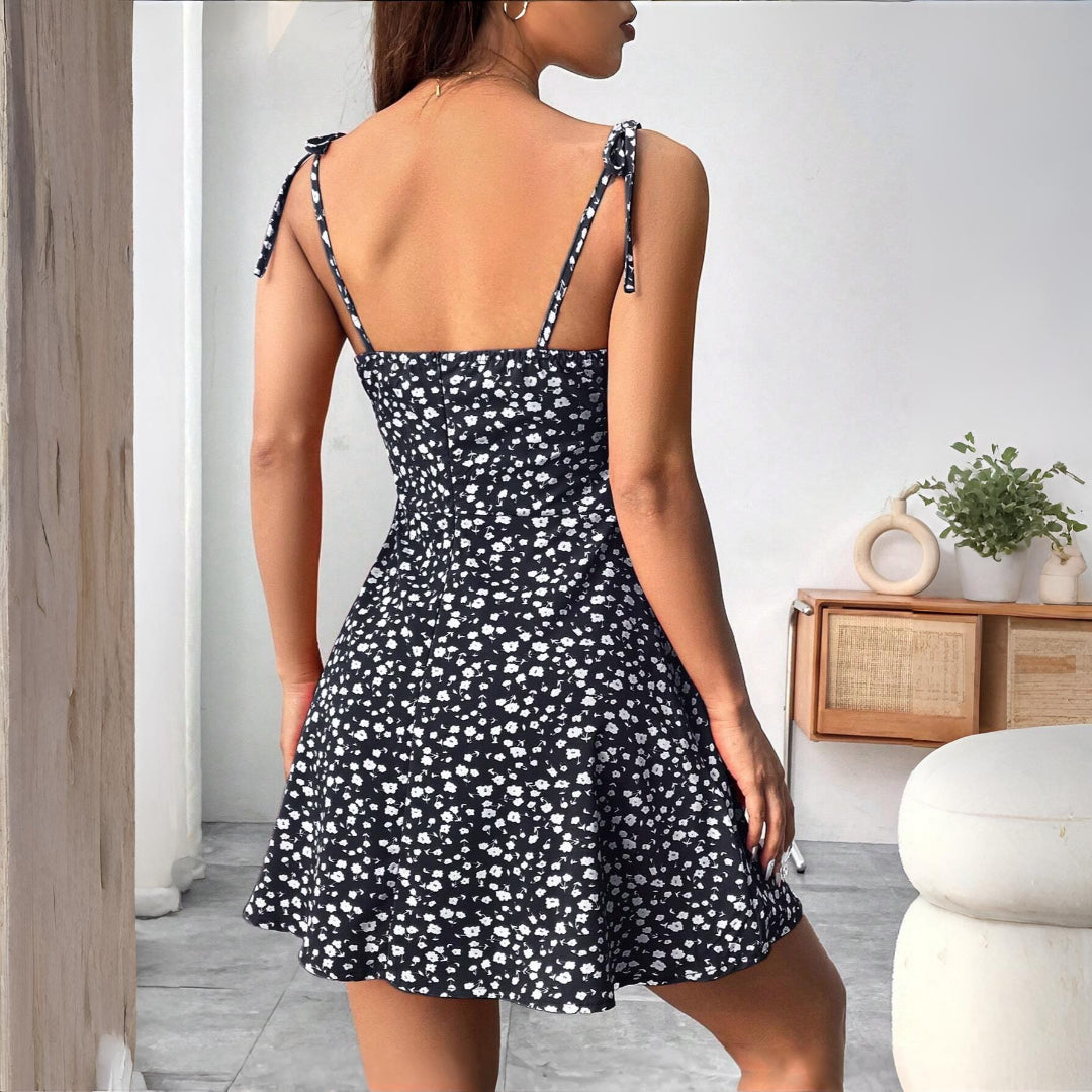 Vestido Fiore Nero Breezaya