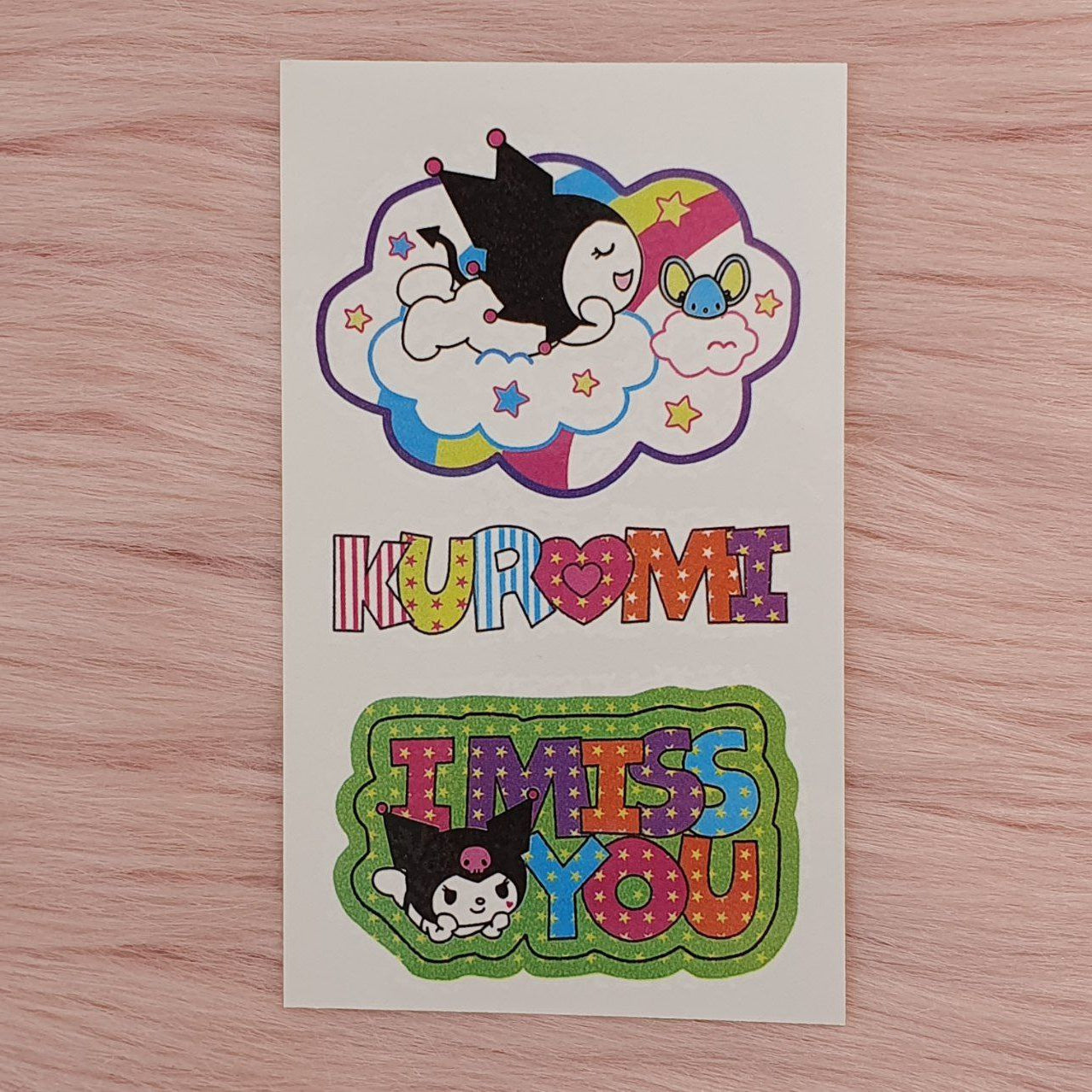 Tatuajes Temporales Kuromi Shein