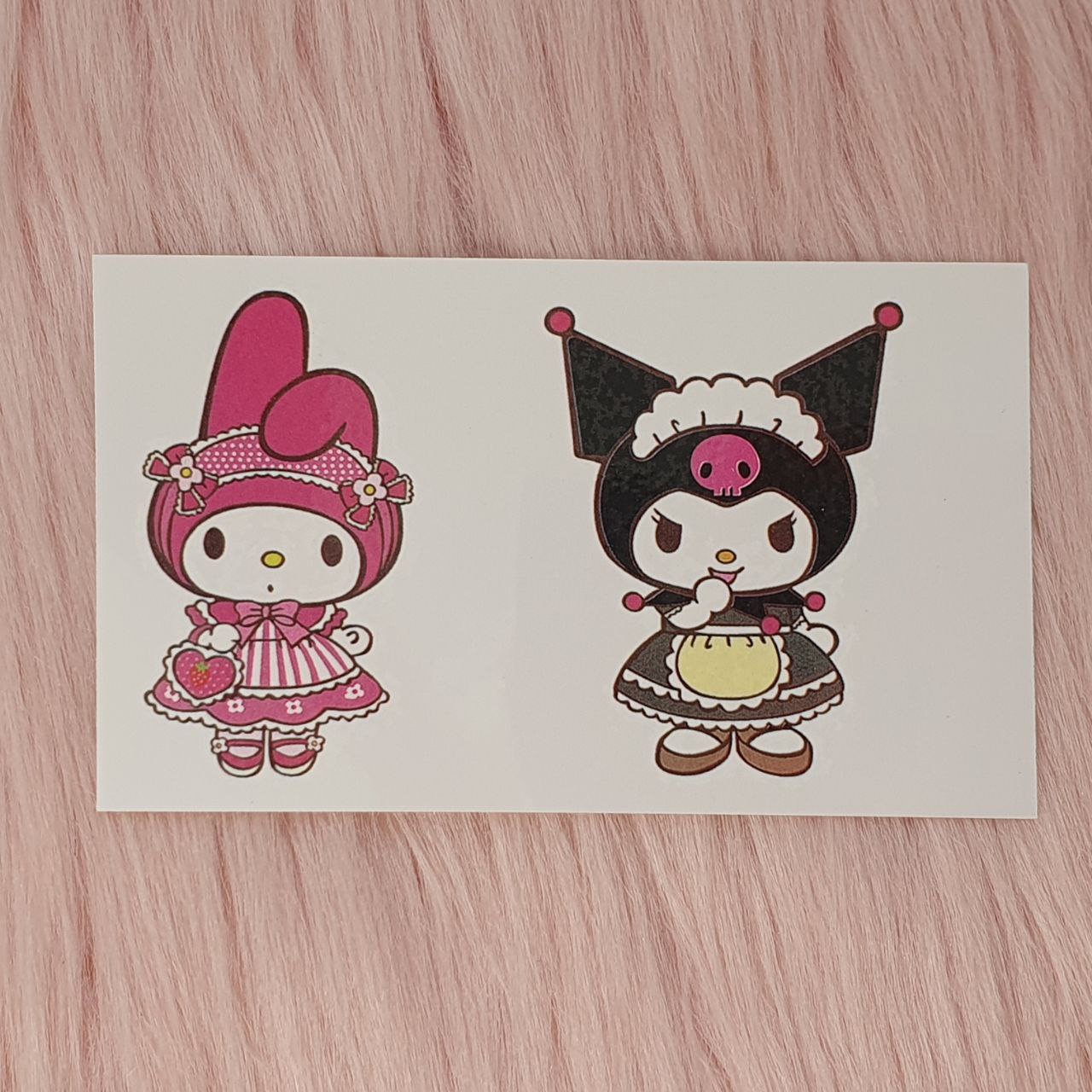 Tatuajes Temporales Kuromi Shein