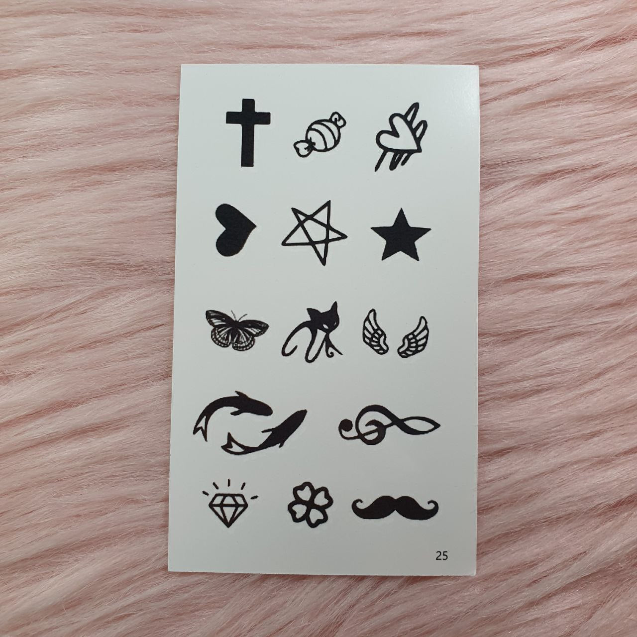 Tatuajes Temporales de Flores y más Shein