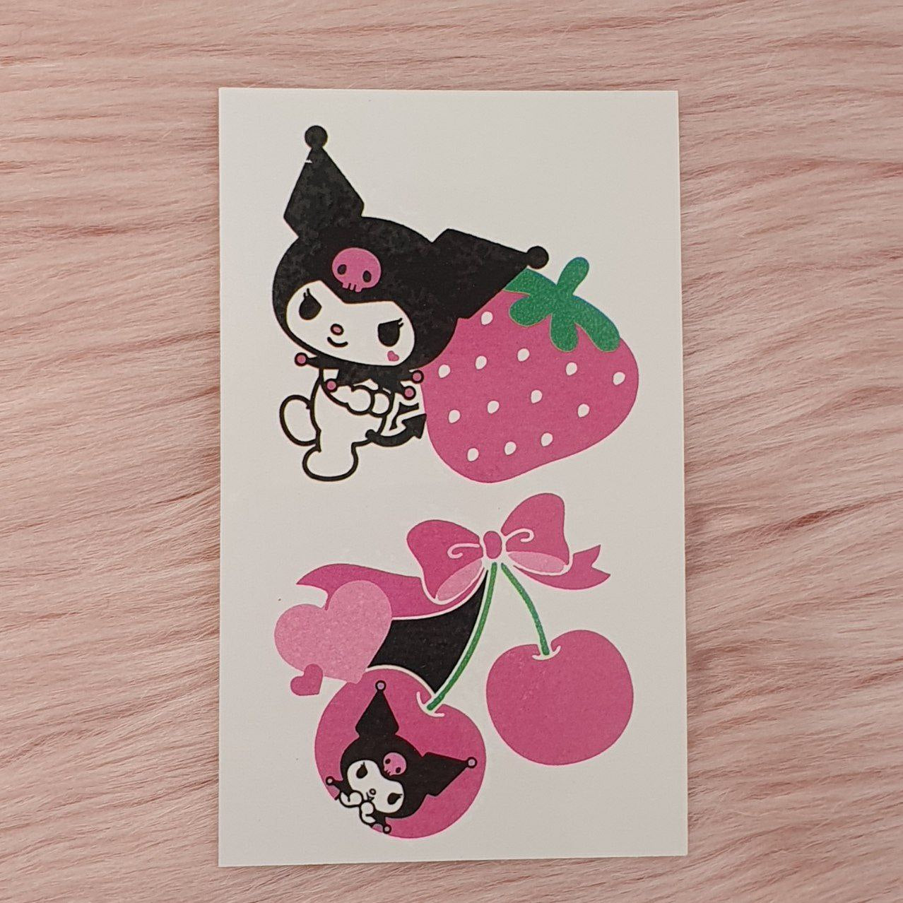 Tatuajes Temporales Kuromi Shein