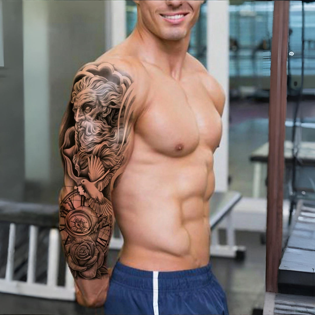 Tatuaje Temporal Brazo Crono Shein