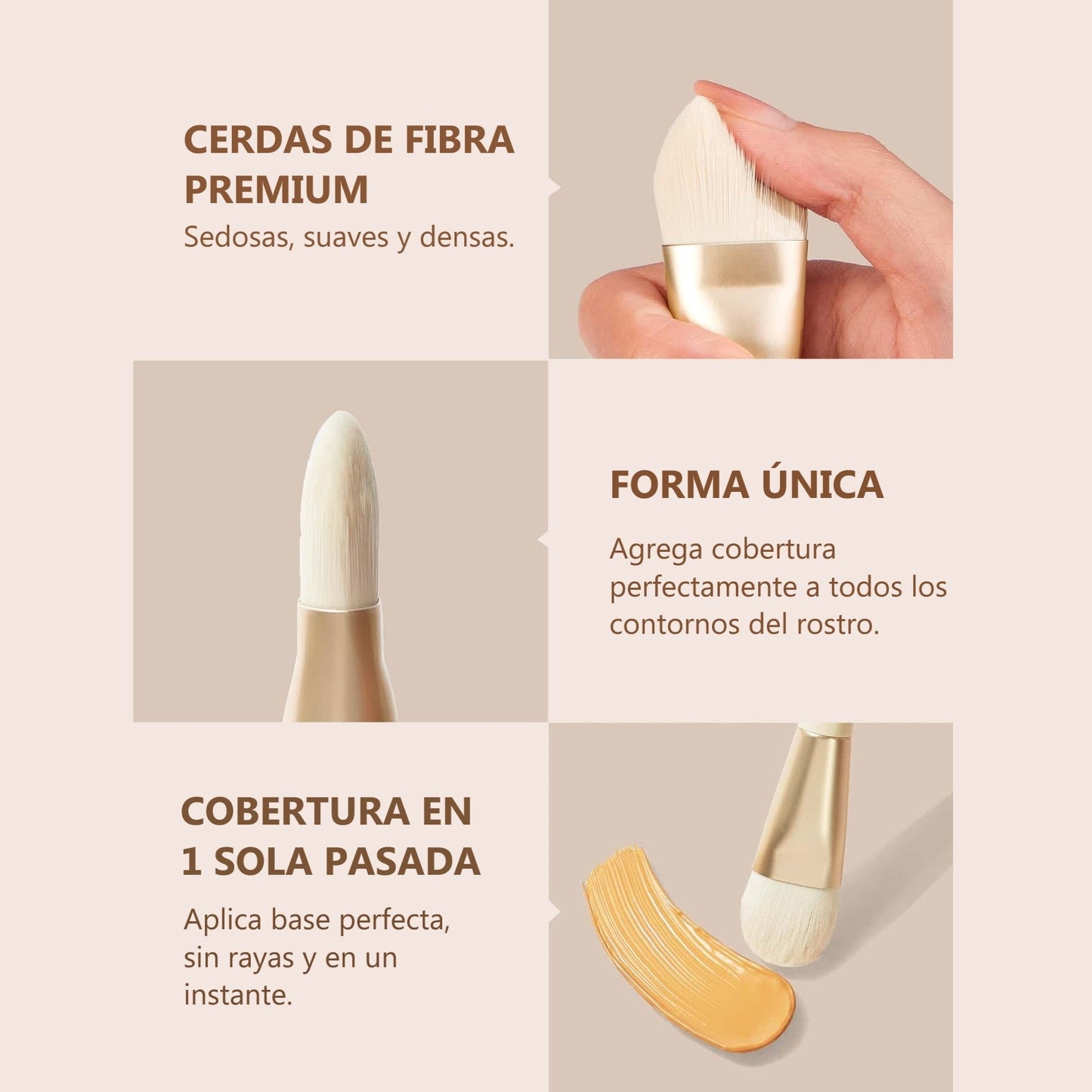 Brocha para base SHEGLAM SHEGLAM
