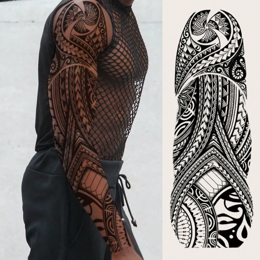 Tatuaje Temporal Brazo Tribal STARTTOOS