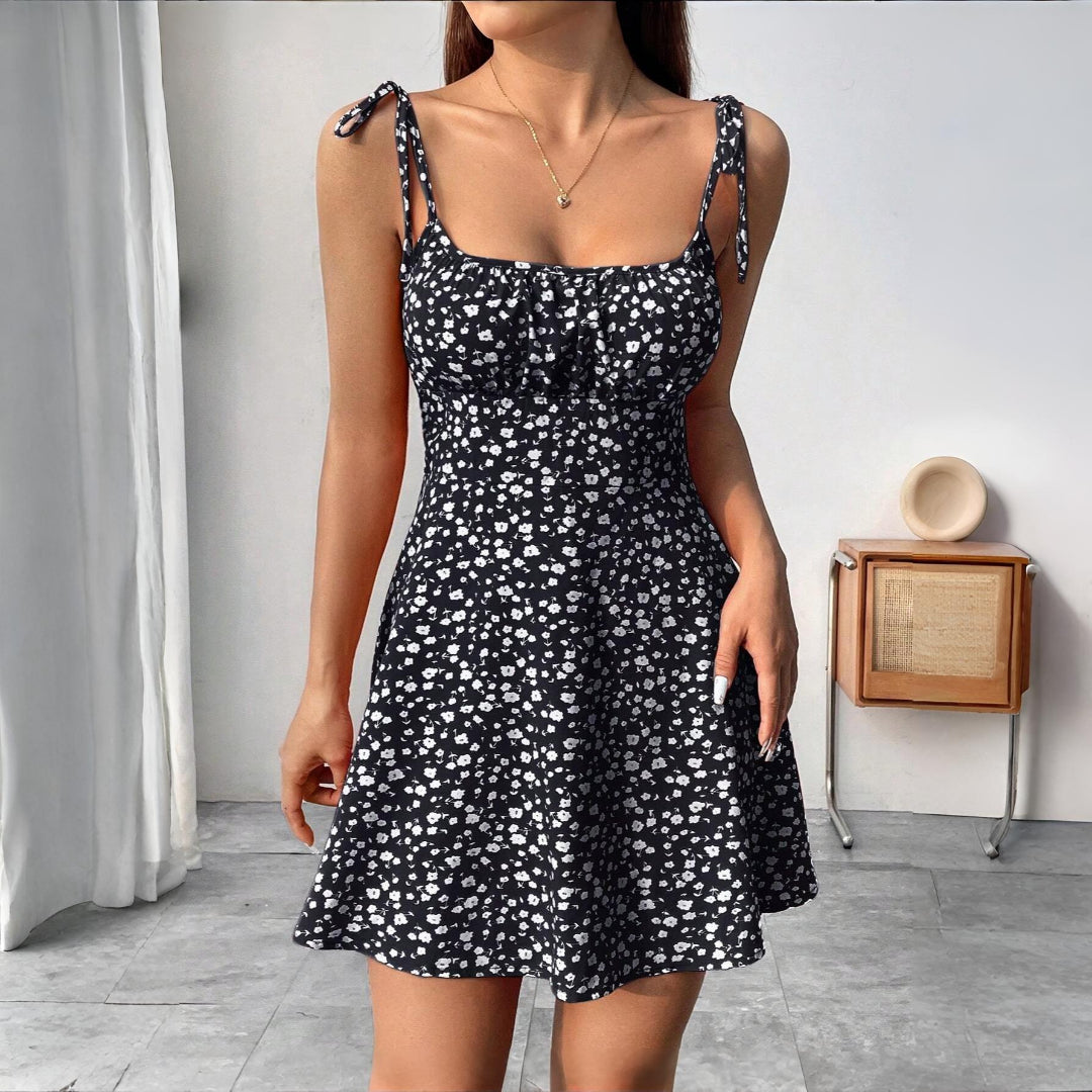 Vestido Fiore Nero Breezaya