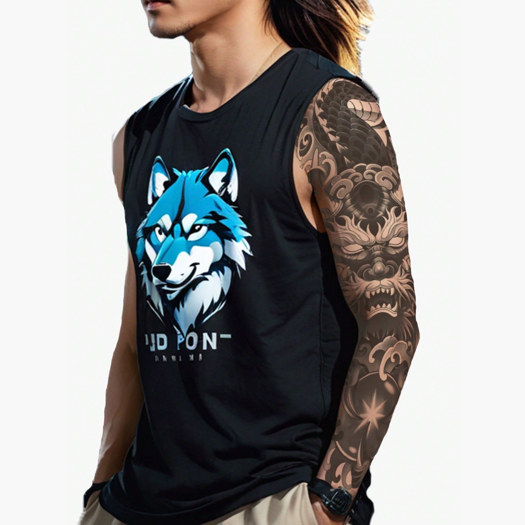 🔝 Tatuaje Temporal Brazo Dragón Shein