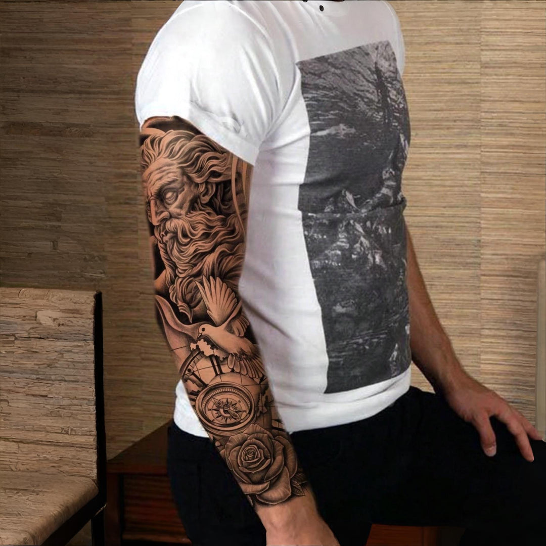 Tatuaje Temporal Brazo Crono Shein