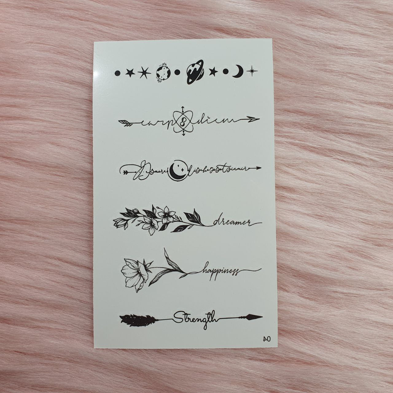 Tatuajes Temporales de Flores y más Shein