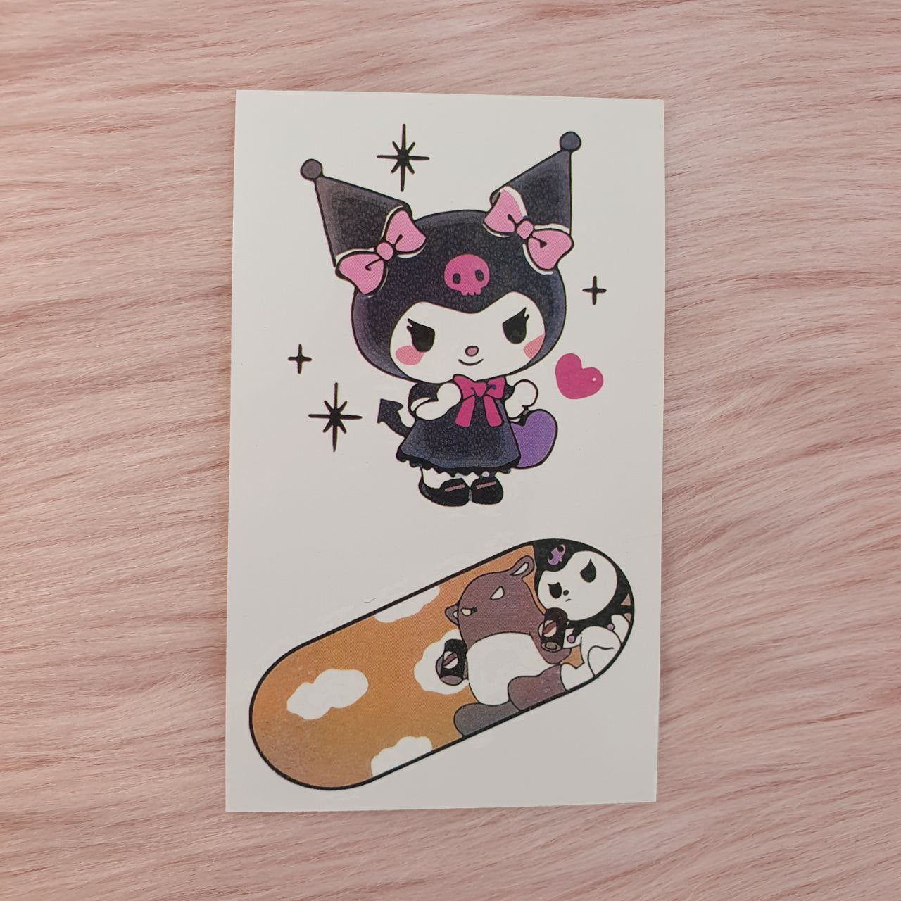 Tatuajes Temporales Kuromi Shein