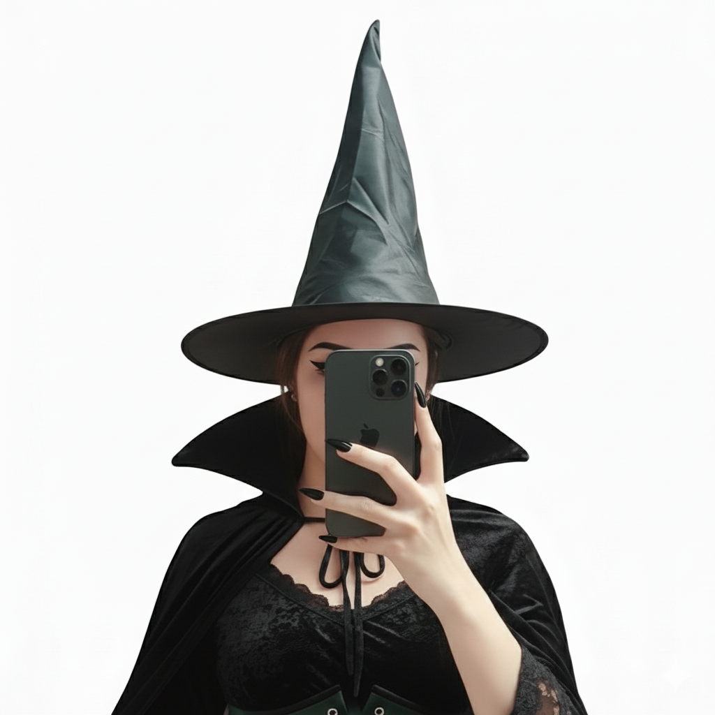 Sombrero de Bruja Temu