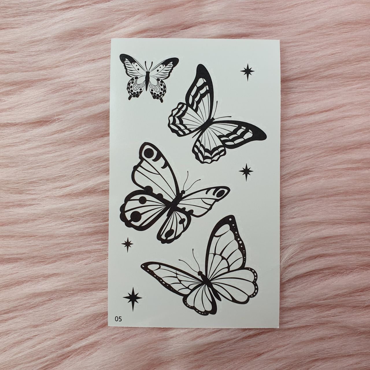 Tatuajes Temporales de Flores y más Shein