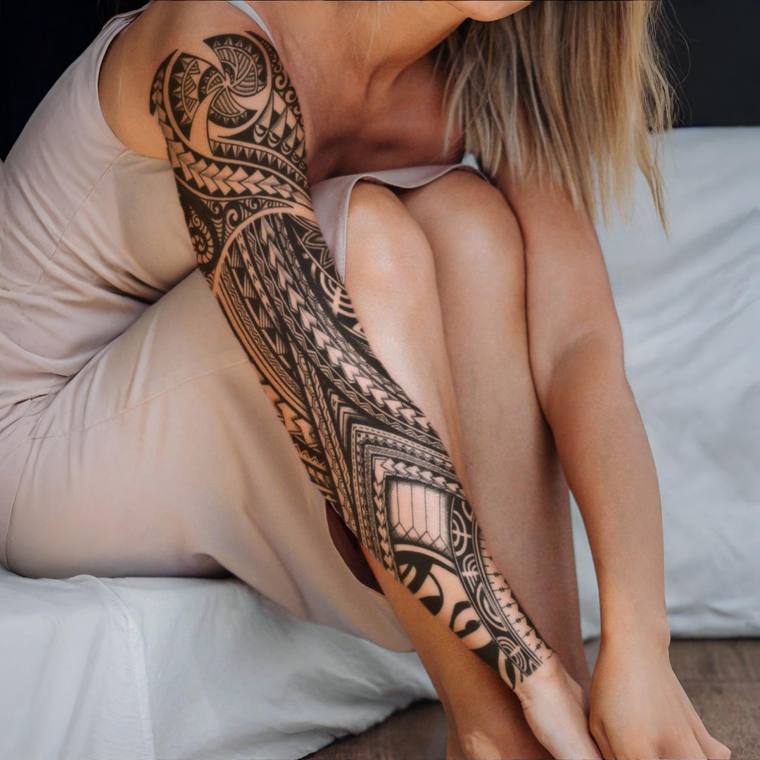 Tatuaje Temporal Brazo Tribal STARTTOOS