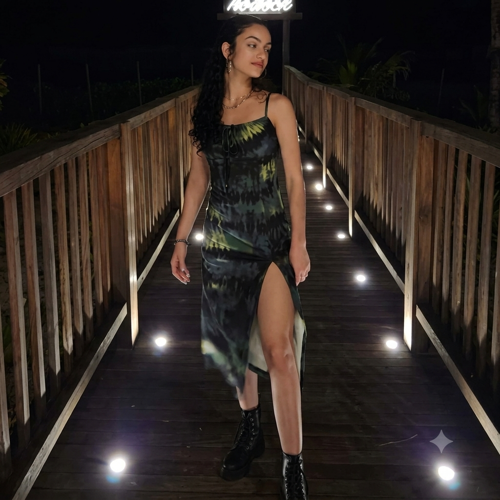 Vestido Selva Nocturna [S]