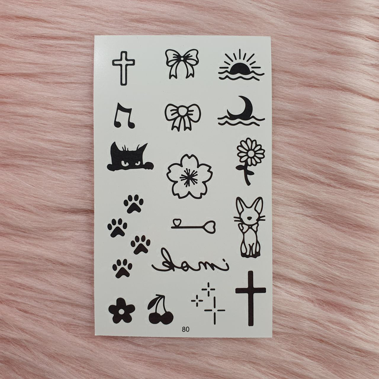 Tatuajes Temporales de Flores y más Shein
