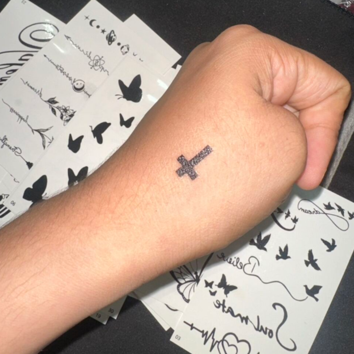 Tatuajes Temporales de Flores y más Shein