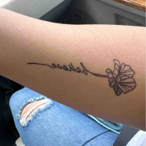 Tatuajes Temporales de Flores y más Shein