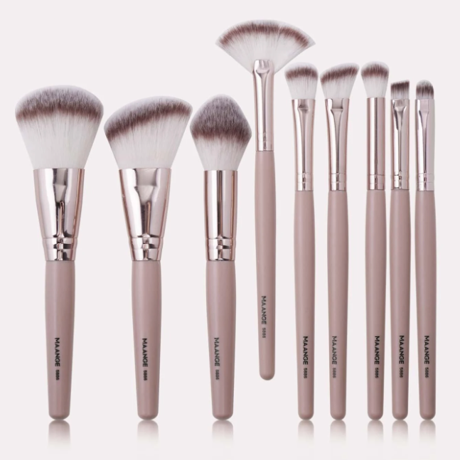 Set de 9 Brochas Limón de Rosa