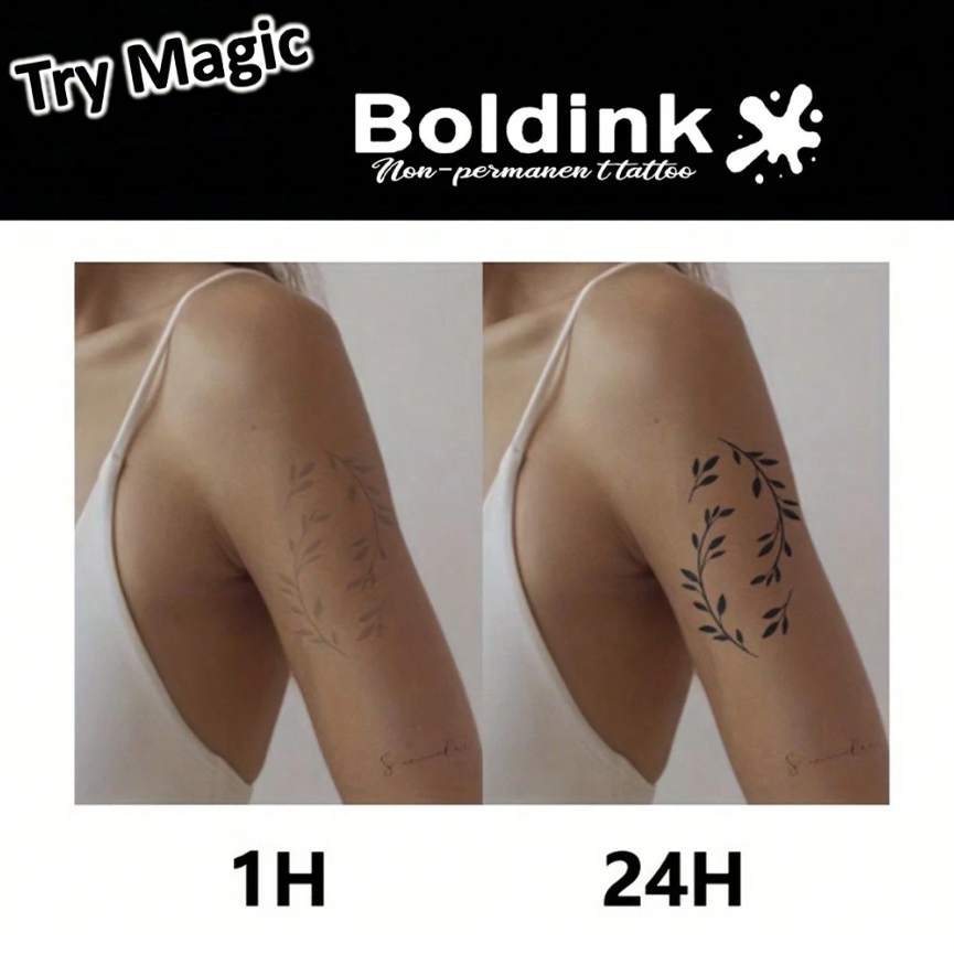 🔝 Tatuaje Temporal Ojo Boldink