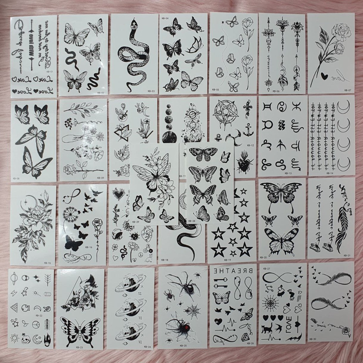 Tatuajes Temporales de Insectos y más Shein
