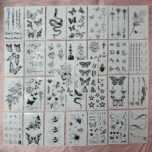 Tatuajes Temporales de Insectos y más Shein