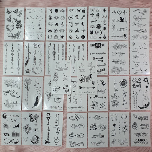 Tatuajes Temporales Mariposas y más Shein