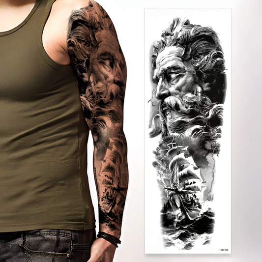 Tatuaje Temporal Brazo Navegante Shein