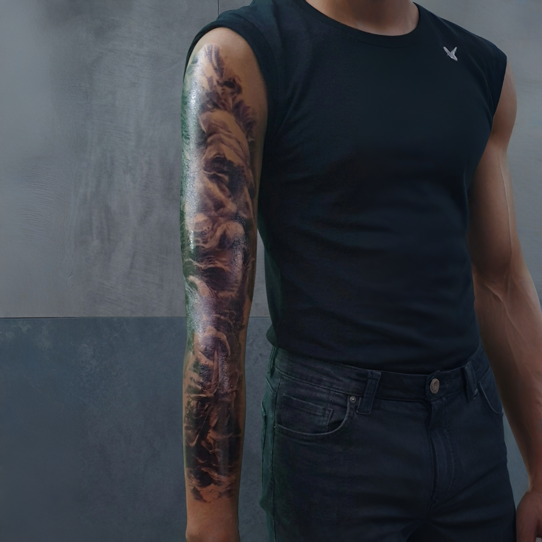 Tatuaje Temporal Brazo Navegante Shein
